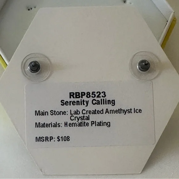 Bomb Party “Serenity Calling” Earrings - Picture 4 of 4